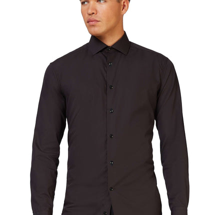 Chemise noire hommes OppoSuits