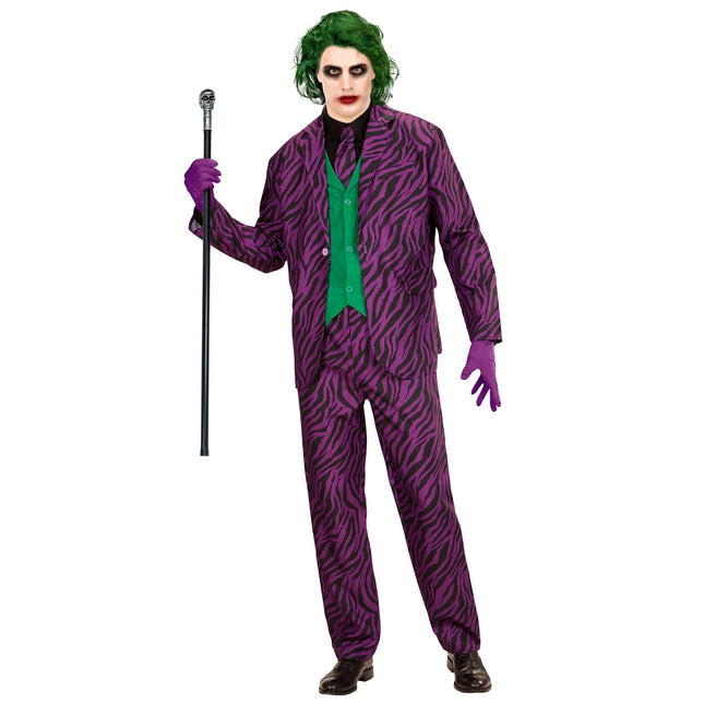 Costume de Joker Violet Homme 3 pièces