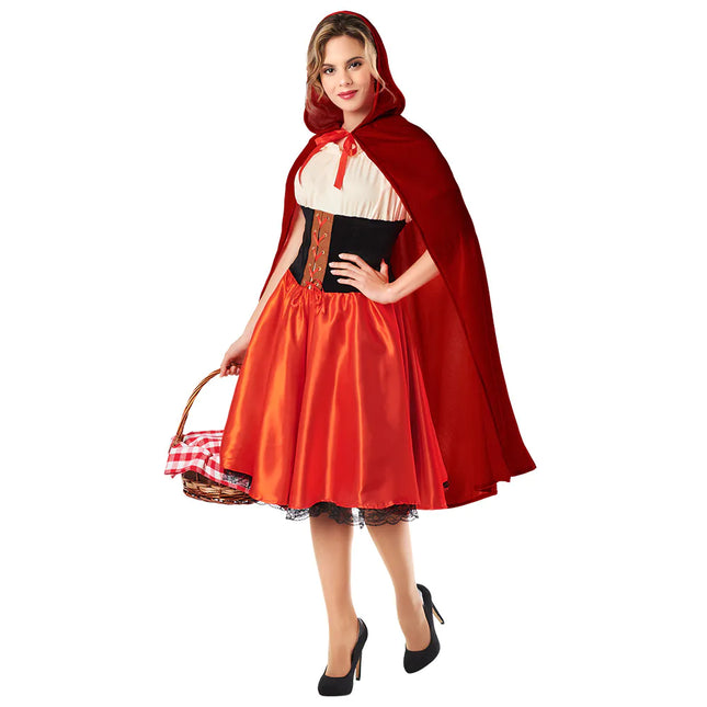 Robe du chaperon rouge pour dames