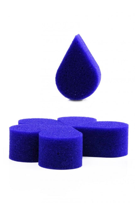 Goutte d'éponge violette