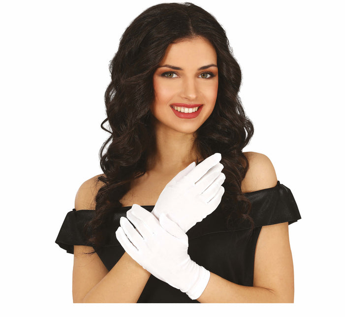 Gants blancs