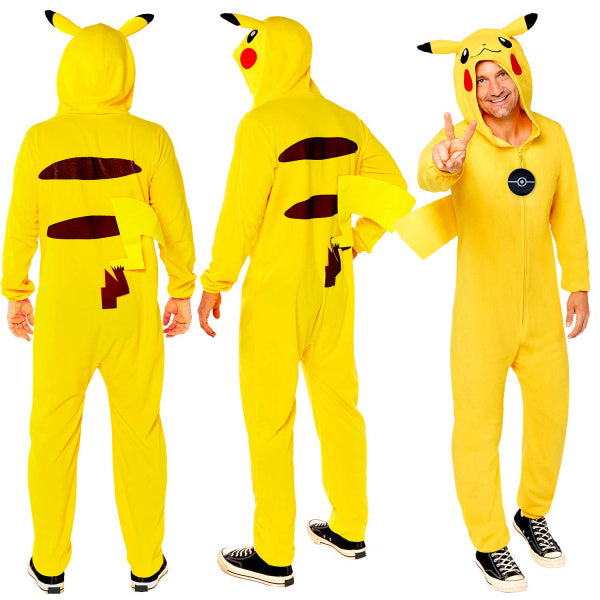 Adultes Costume Pokemon Pikachu Suit