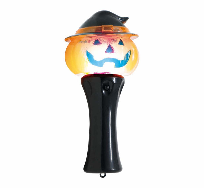 Lampe de poche Halloween Citrouille 14cm