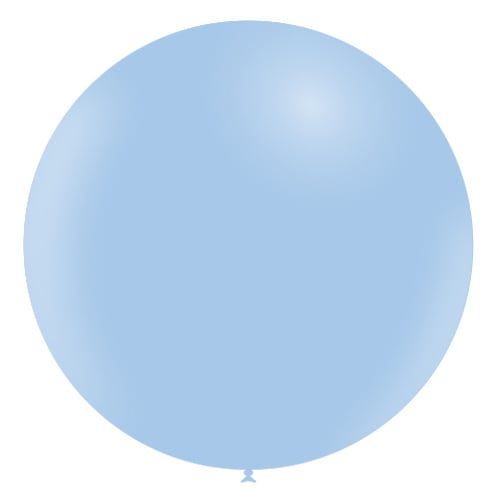Ballon géant bleu clair Pastel XL 91cm