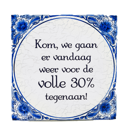 Carreau bleu Delft 30% 14,5cm