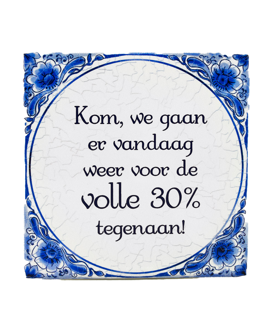 Carreau bleu Delft 30% 14,5cm