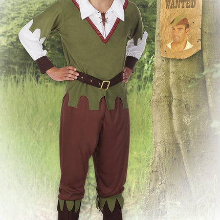 Costume de Robin des Bois vert