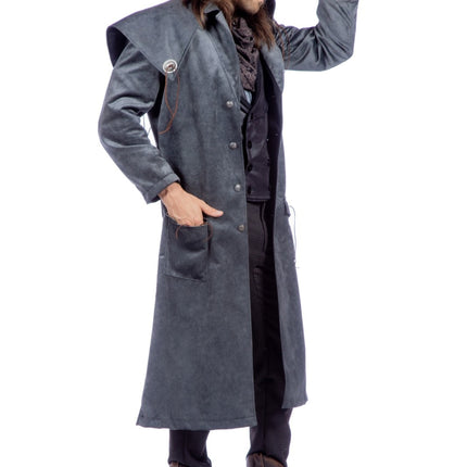 Veste de cow-boy Gris Hommes Western