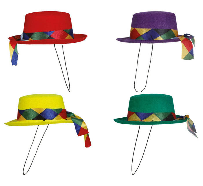 Chapeau de clown coloré Mini