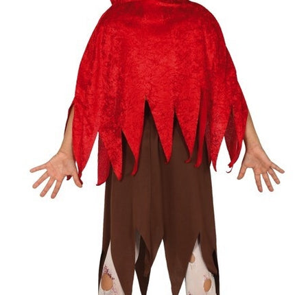 Costume de petit chaperon rouge fille