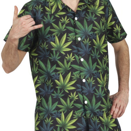 Chemise Hommes Marijuana