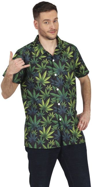 Chemise Hommes Marijuana