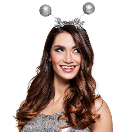 Tiara Glitterballs Argent