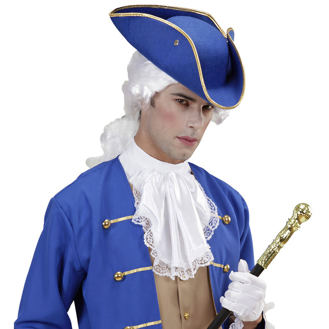 Chapeau de pirate bleu