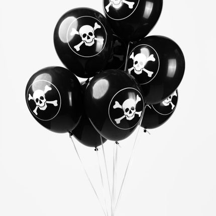 Ballons Pirate Noir 30.5cm 8pcs