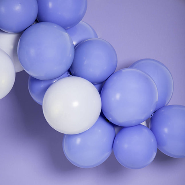 Ballons de baudruche bleus 33cm 50pcs