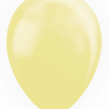 Ballons jaunes Pastel Macaron 30cm 100pcs