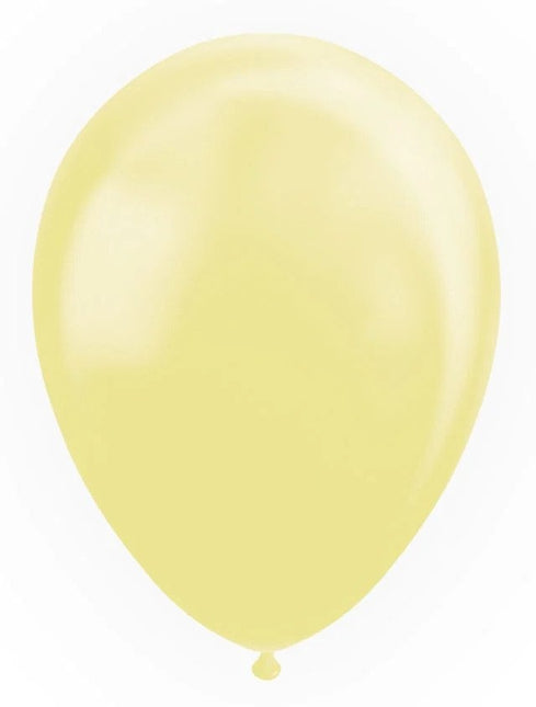 Ballons jaunes Pastel Macaron 30cm 100pcs