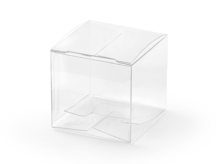 Boîtes cadeaux Cube Transparent 5cm 10pcs