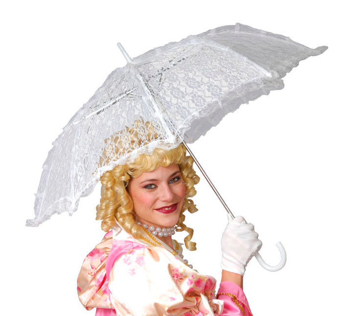 Parasol blanc 70cm