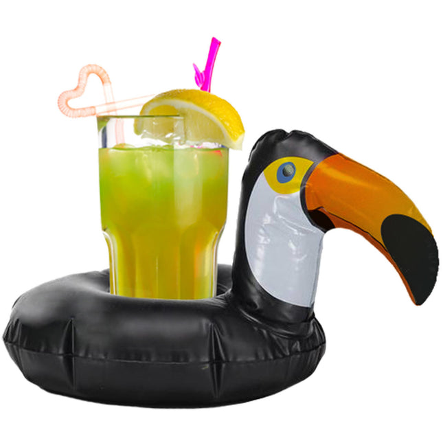 Porte-gobelet gonflable Toucan 20cm