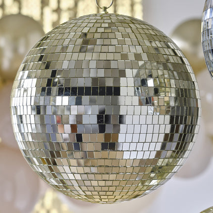 Discoball de fête Or 30cm