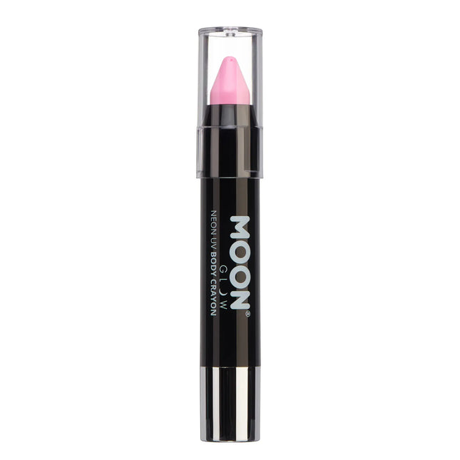 Moon Glow Pastel Neon UV Body Crayons Rose Pastel 3.2g