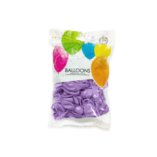 Ballons lavande 13cm 100pcs