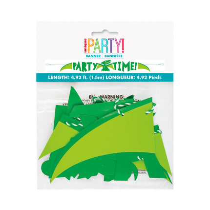 Guirlande de lettres Dino Party Time 1.53m