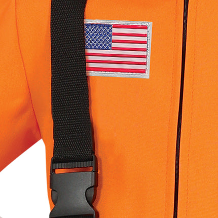 Combinaison d'astronaute orange enfant