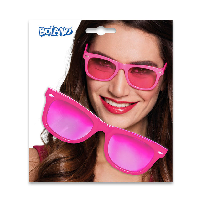 Lunettes de danse roses