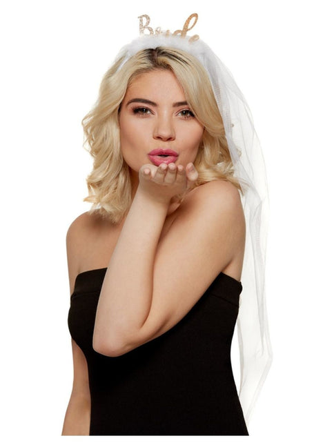 Bandeau de cheveux de la mariée