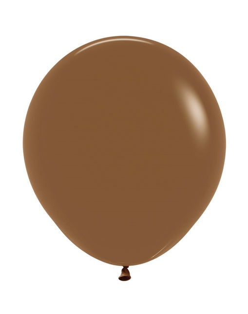 Ballons de baudruche Café 61cm 10pcs