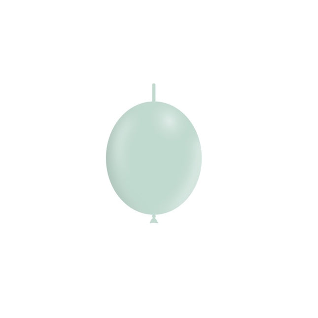 Ballons de baudruche verts 15cm 100pcs