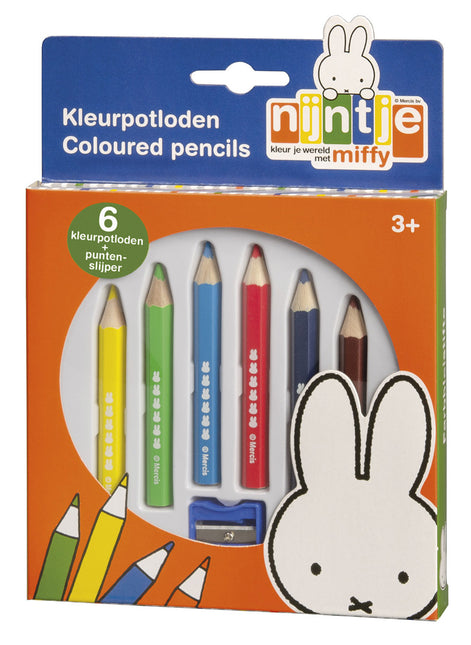 Miffy crayons de couleur 5pcs