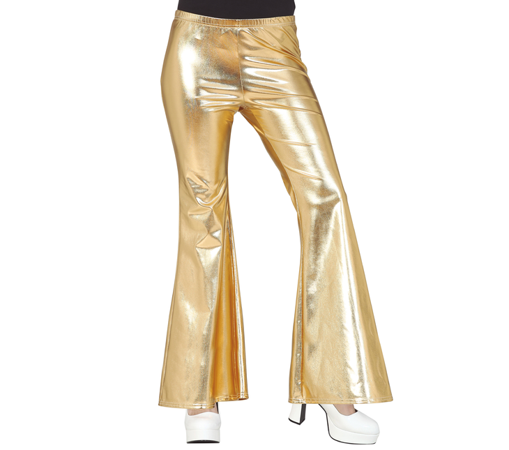 Pantalon Disco 70S Gold Ladies