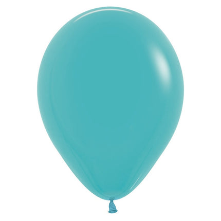 Ballons de baudruche bleu Caraïbes 23cm 50pcs