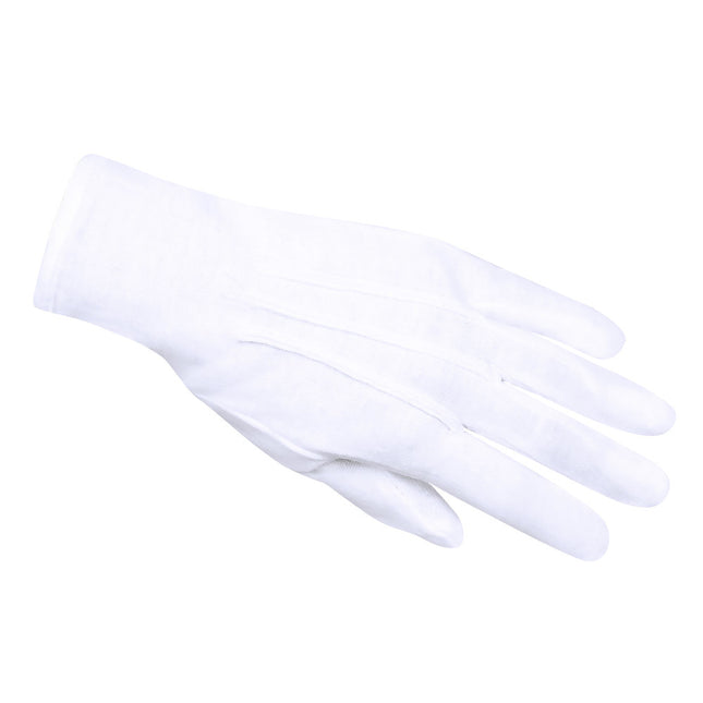 Gants blancs Bouton poussoir