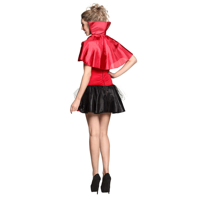 Halloween Costume de Vampire Rouge Noir