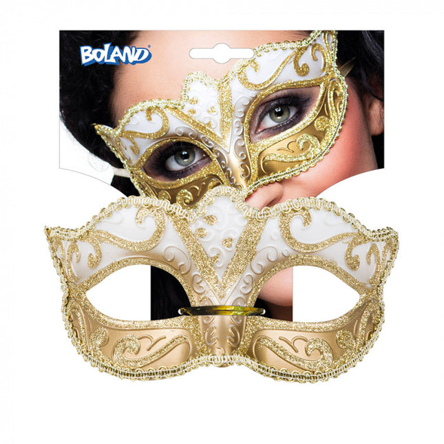 Masque pour les yeux Venise Felina Gold