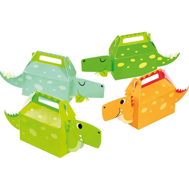 Boîte à partager Dino 21.7cm 4pcs