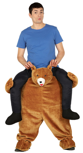 Le costume d'ours me porte