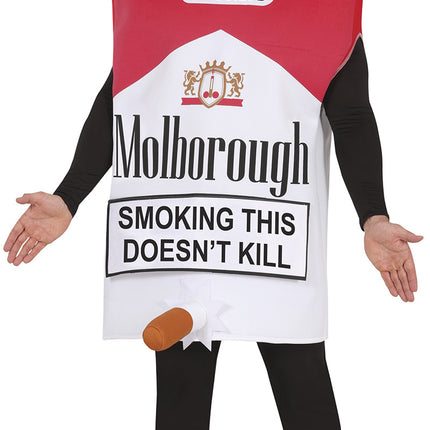 Costume de paquet de cigarettes pour hommes