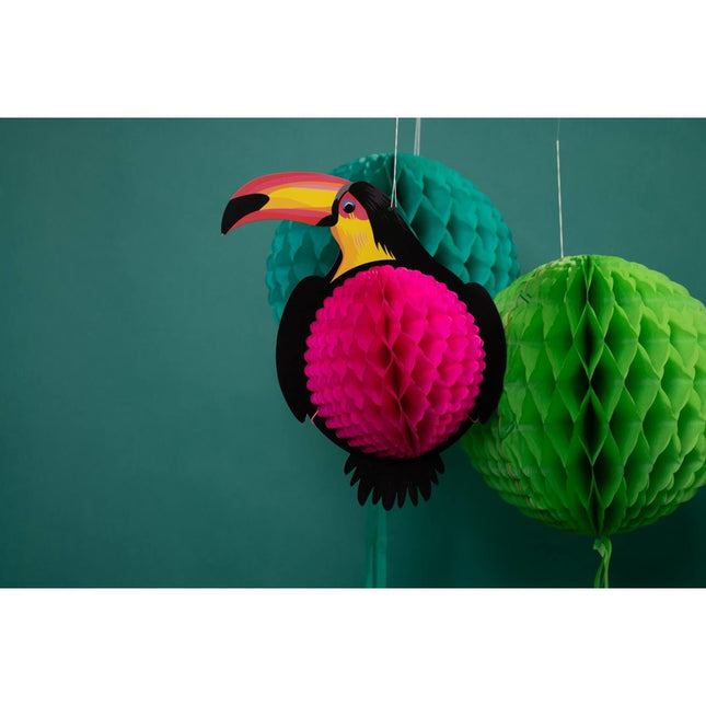 Toucan nid d'abeille Hawaii 33cm