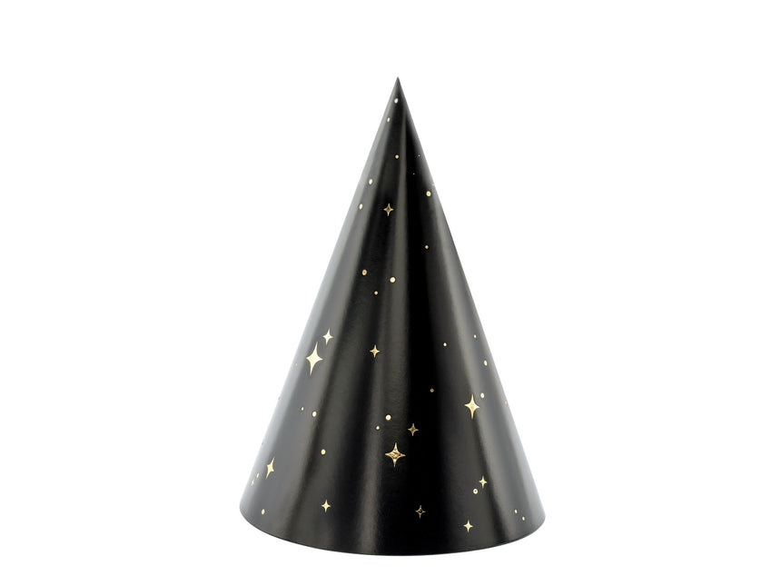 Chapeaux de fête pour le Nouvel An 16cm 6pcs