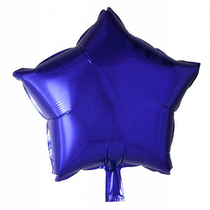 Ballon à l'hélium étoile violet 46cm vide