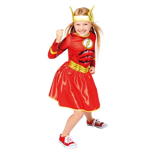 Costume d'enfant Flash Girl durable