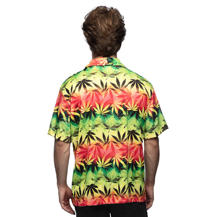 Chemise à herbe Rasta