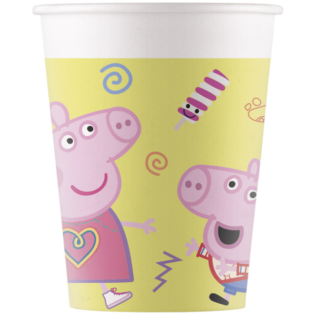 Gobelets Peppa Pig 200ml 8pcs