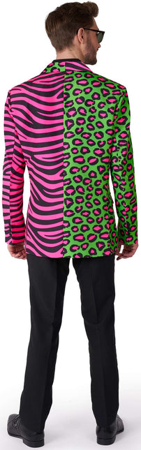 Panther Tiger Neon Blazer Hommes Suitmeister